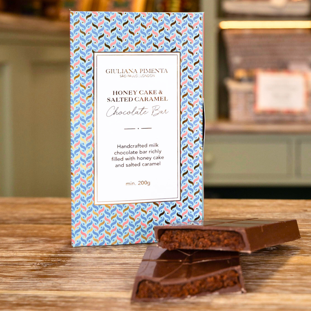 
                  
                    Honey Cake & Salted Caramel Chocolate Bar
                  
                