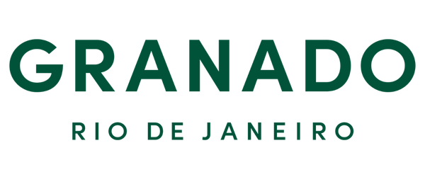 Green 'GRANADO Rio de Janeiro' logo on a white background
