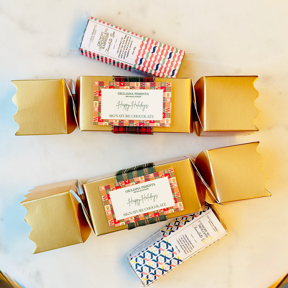 Festive Chocolate Cracker - 60g Mini Bar