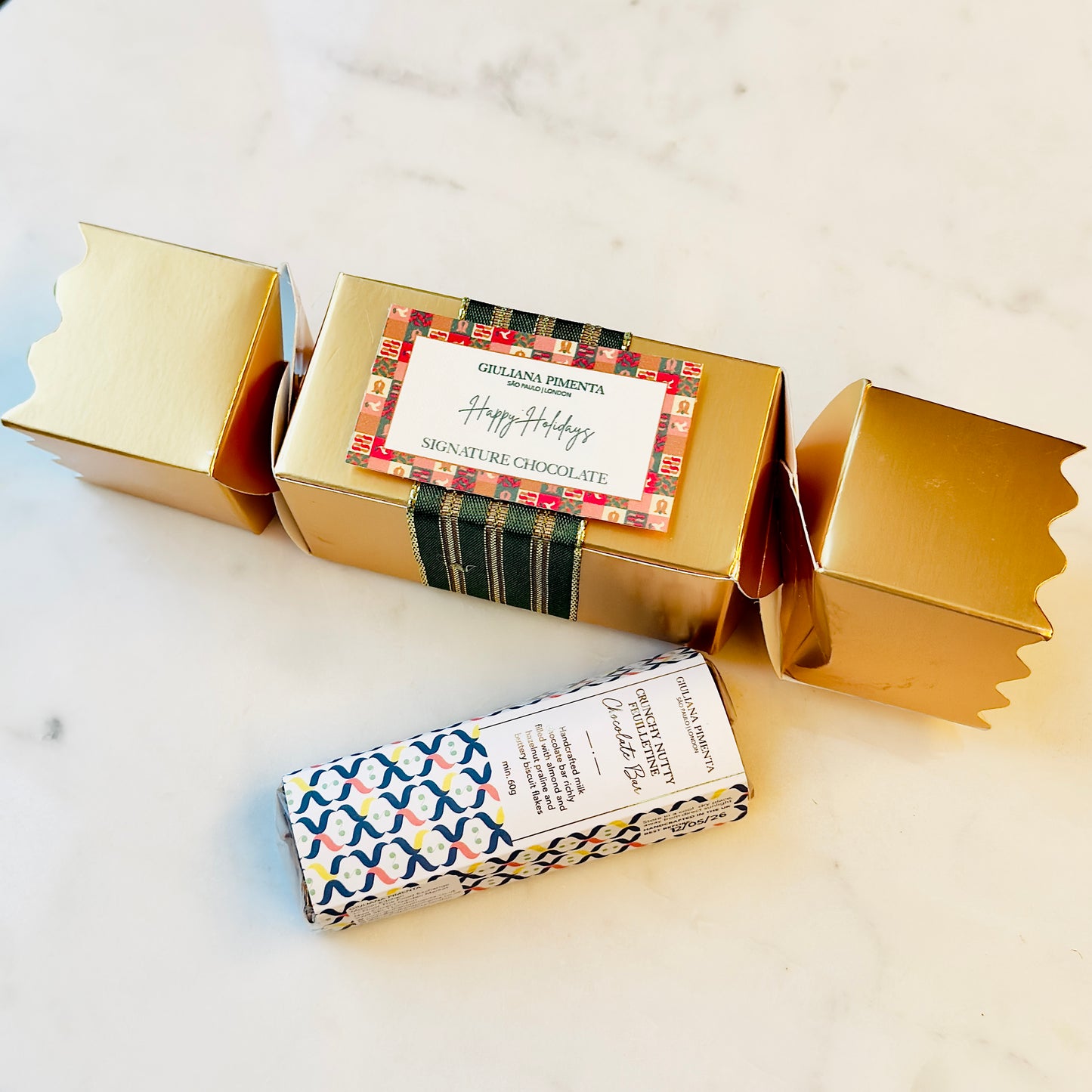 
                  
                    Festive Chocolate Cracker - 60g Mini Bar
                  
                