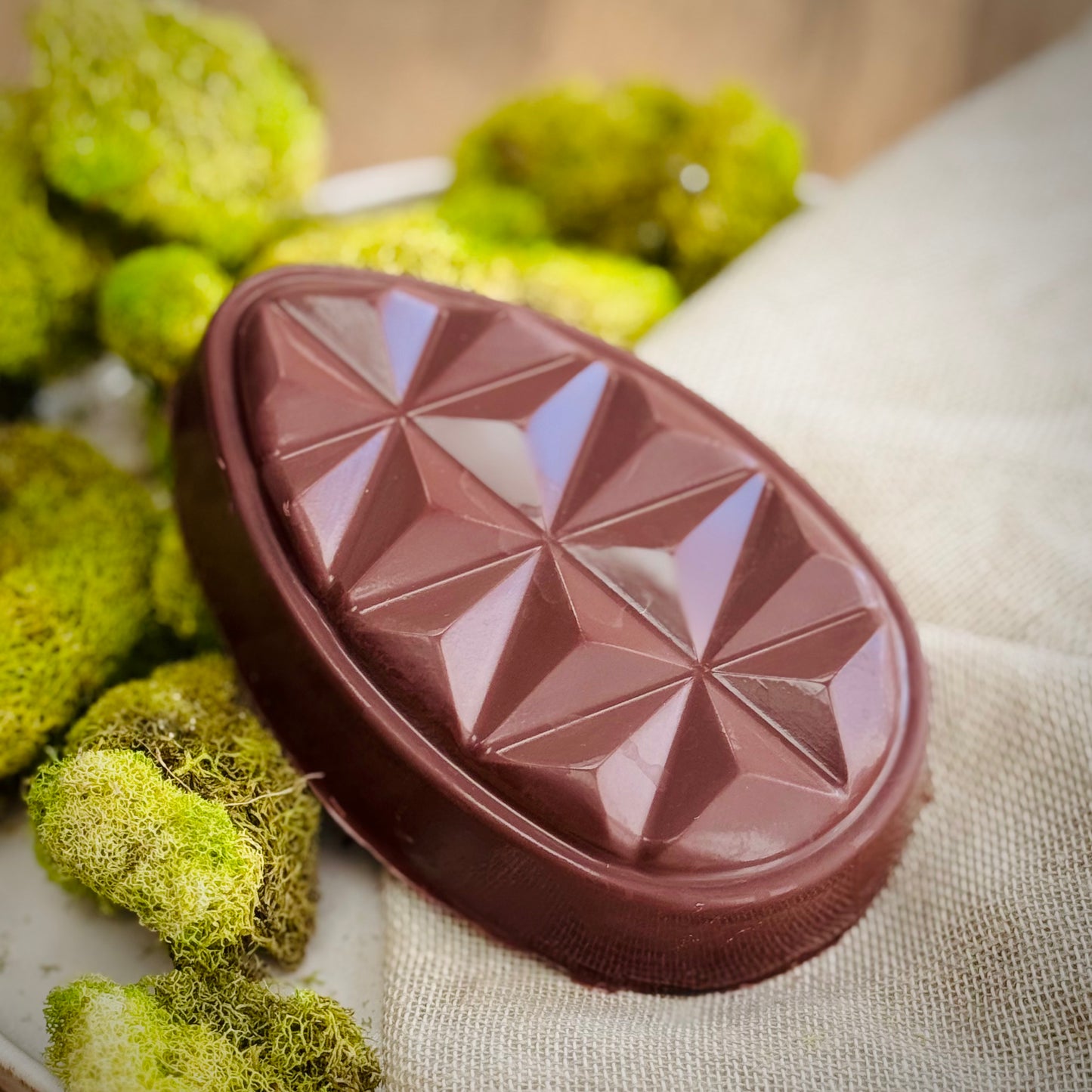 
                  
                    Nutty Feuilletine & Sea Salt Dark Chocolate Egg Bar
                  
                