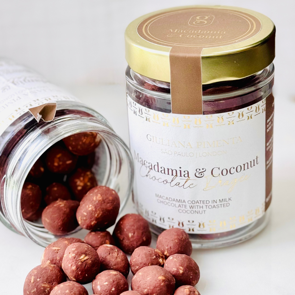 Macadamia & Coconut Chocolate Dragees