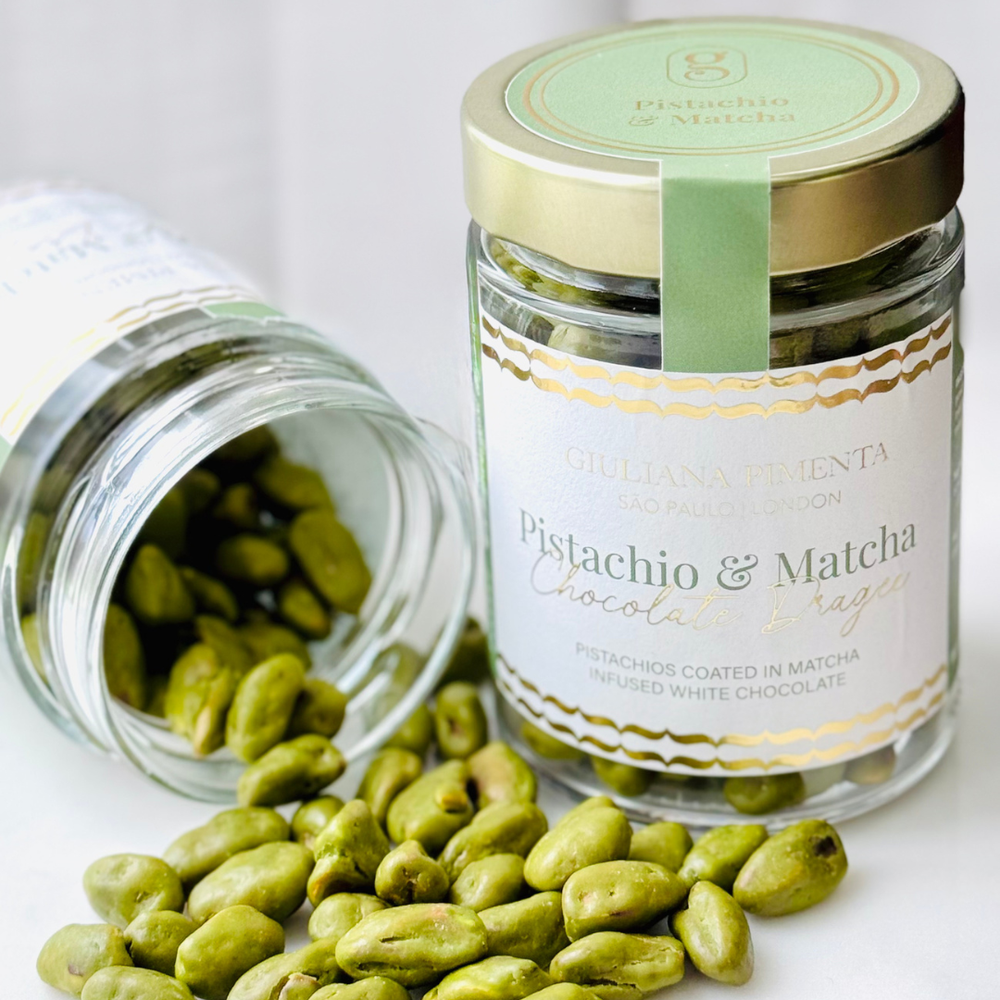 Pistachio & Matcha Chocolate Dragees